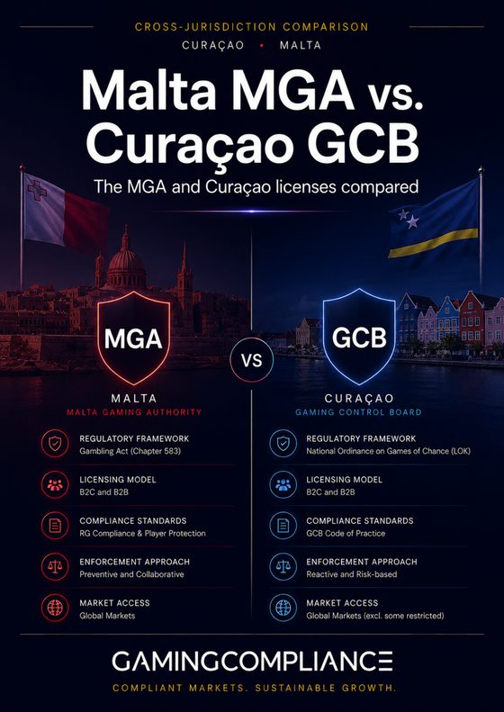 Cover of MGA vs Curaçao GCB