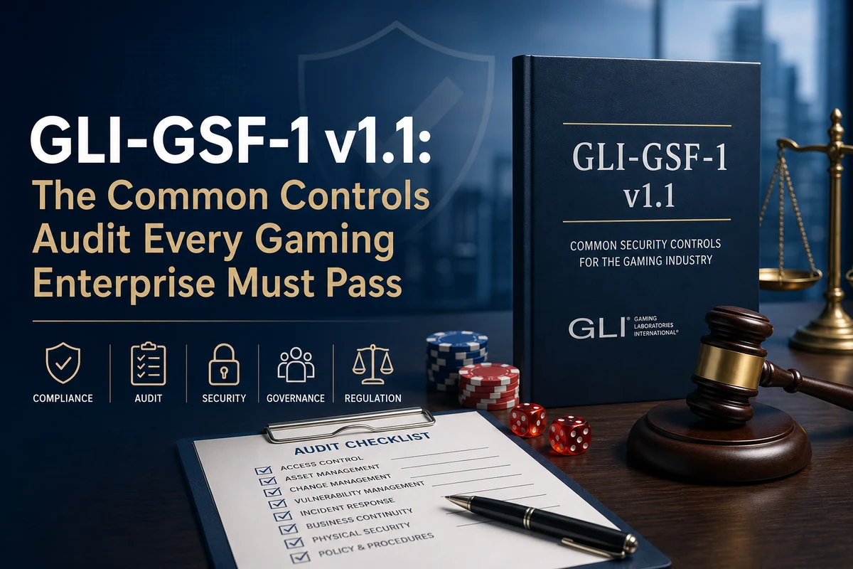 GLI-GSF-1 v1.1: The Common Controls Audit Every Gaming Enterprise Must ...
