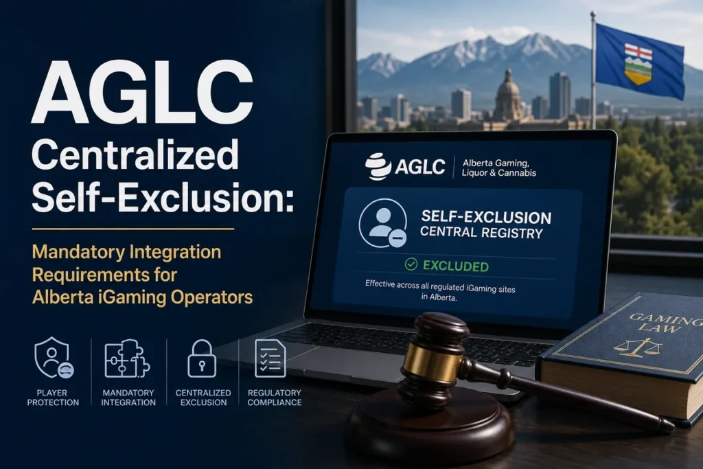 AGLC Centralized Self-Exclusion: Mandatory Integration Requirements for Alberta iGaming Operators