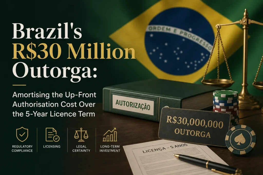 Brazil’s R$30 Million Outorga: Amortising the Up-Front Authorisation Cost Over the 5-Year Licence Term