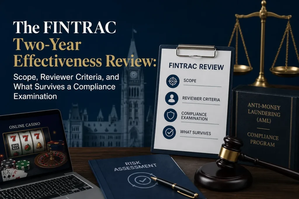 The FINTRAC Two-Year Effectiveness Review: Scope, Reviewer Criteria, and What Survives a Compliance Examination