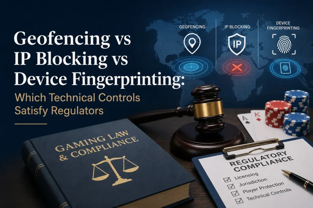 Geofencing vs IP Blocking vs Device Fingerprinting: Which Technical Controls Satisfy Regulators